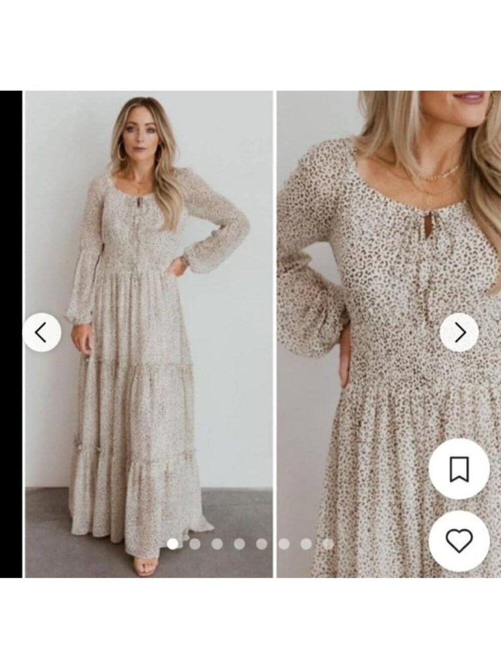 Baltic Born Size XS Dress Long Sleeve Boho